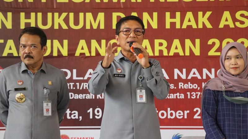 20241104 Sekjen kemenkumham pantau SKD CPNS