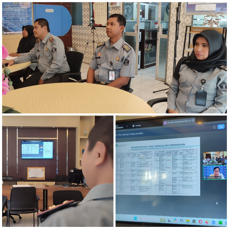 Rupbasan Bantul Siap Likuidasi! Zoom Rapat Percepatan Likuidasi Kemenkumham Rupbasan Bantul Siap Likuidasi! Zoom Rapat Percepatan Likuidasi Kemenkumham